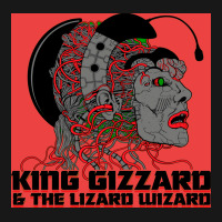 King Gizzard And The Lizard Wizard Usa Amp Canada 2019red Poster Music Flannel Shirt | Artistshot