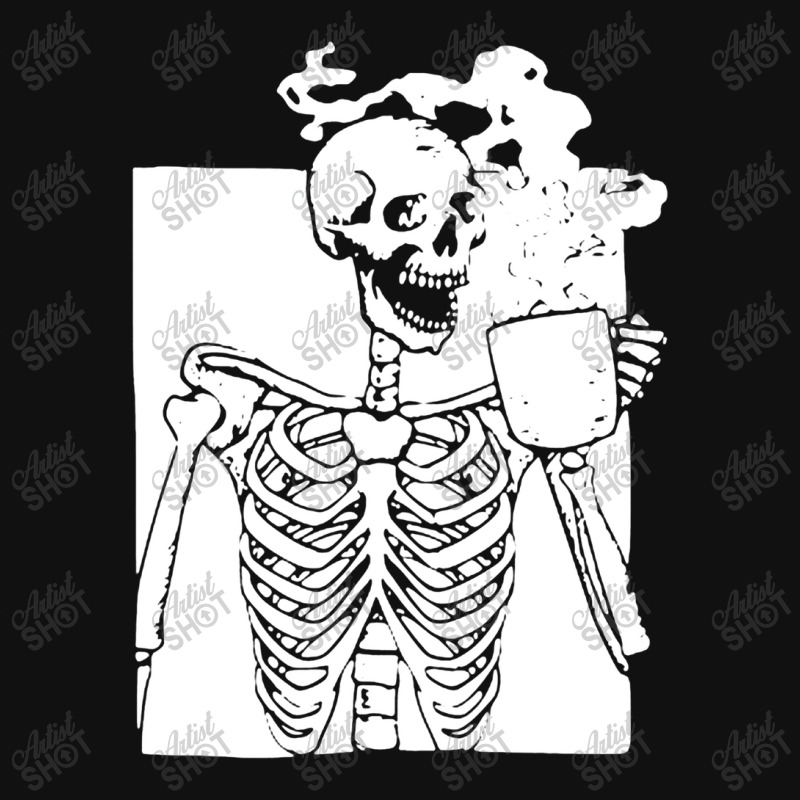 Skeleton Drink Coffee Halloween Graphic T-shirt | Artistshot