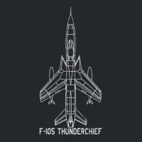 Limited Edition F-105 Thunderchief Classic Jet Plane Usa Warplane Crewneck Sweatshirt | Artistshot