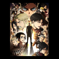 Snk Season 4 Poster Love Cropped Sweater | Artistshot