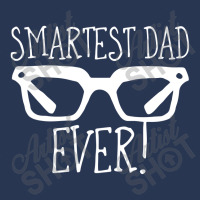 Smartest Dad Ever Men Denim Jacket | Artistshot