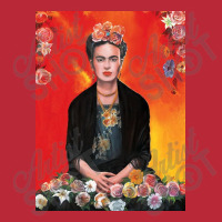 Frida Kahlo Painting Flower Women's V-neck T-shirt | Artistshot