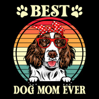 Dog Mom Gifts T  Shirt Funny Best English Springer Spaniel Dog Mom For V-neck Tee | Artistshot