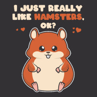 I Just Really Like T  Shirt I Just Really Like Hamsters O K Vintage Hoodie | Artistshot