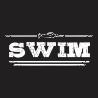 Distressed Look Swimming Gift For Swimmers T-shirt | Artistshot