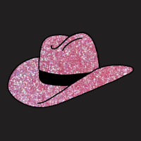 Cowboy Hat In Pink Glitter Classic Tshirt Nature T-shirt | Artistshot