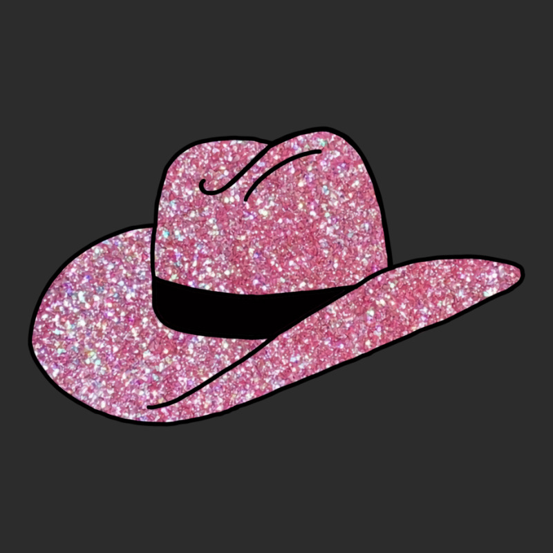 Cowboy Hat In Pink Glitter Classic Tshirt Nature Exclusive T-shirt | Artistshot