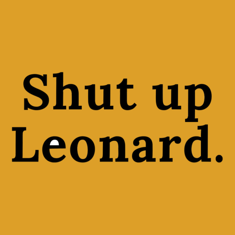 Jeffs Statement To Leonard  T Summer T-shirt | Artistshot