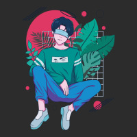 Chilling Anime Boy Tshirt Classique Green Exclusive T-shirt | Artistshot