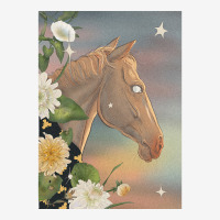 Limited Edition Mythical Horse With Flowers And Stars Toddler Hoodie | Artistshot