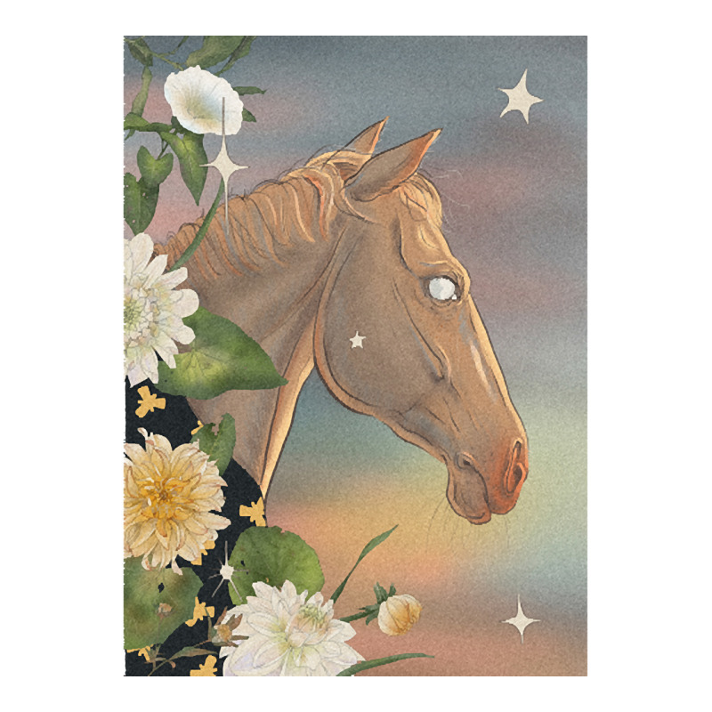 Limited Edition Mythical Horse With Flowers And Stars Youth Tee by Milne Charlton | Artistshot