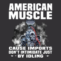 American Muscle Cause Imports Don't Intimidate Just Vintage Short | Artistshot