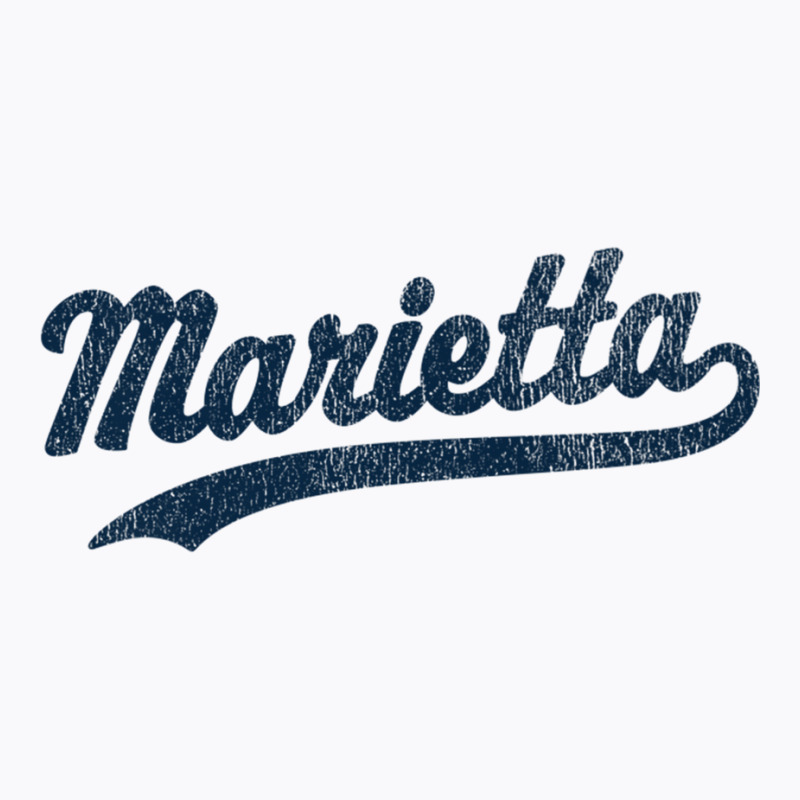 Marietta Georgia Ga Vintage Sports Graphic Premium T Shirt T-shirt | Artistshot