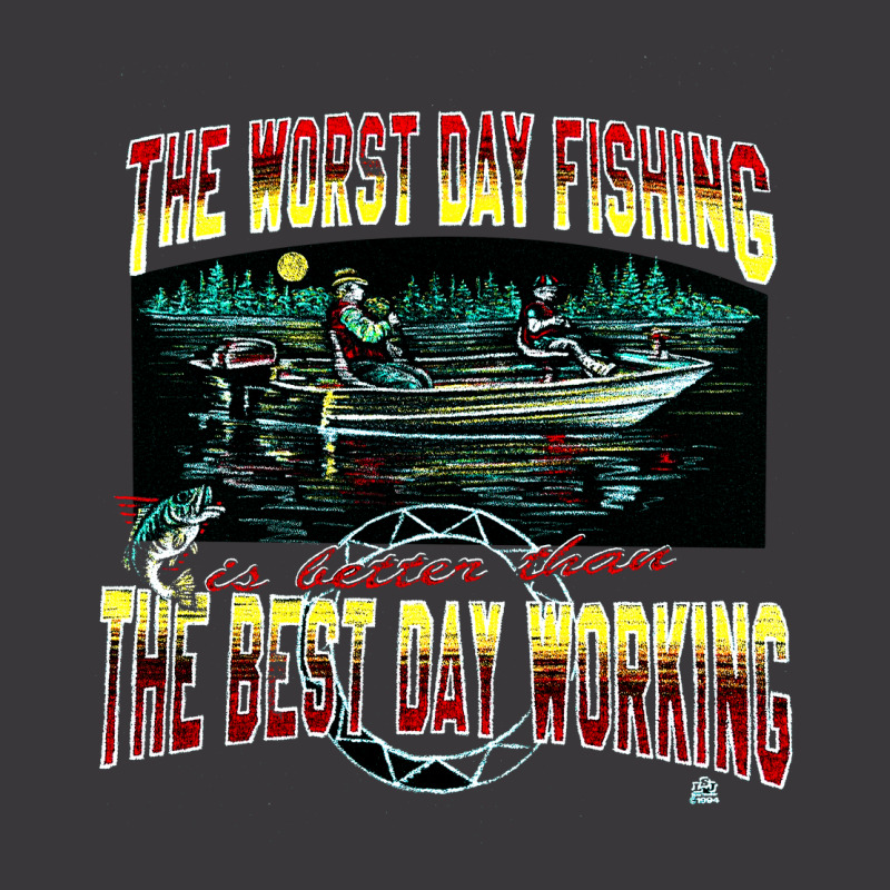 Worst Day Fishing, Best Day Working, Worst Day Fishing, Worst, Day Fis Ladies Curvy T-Shirt by SHOPODKA | Artistshot