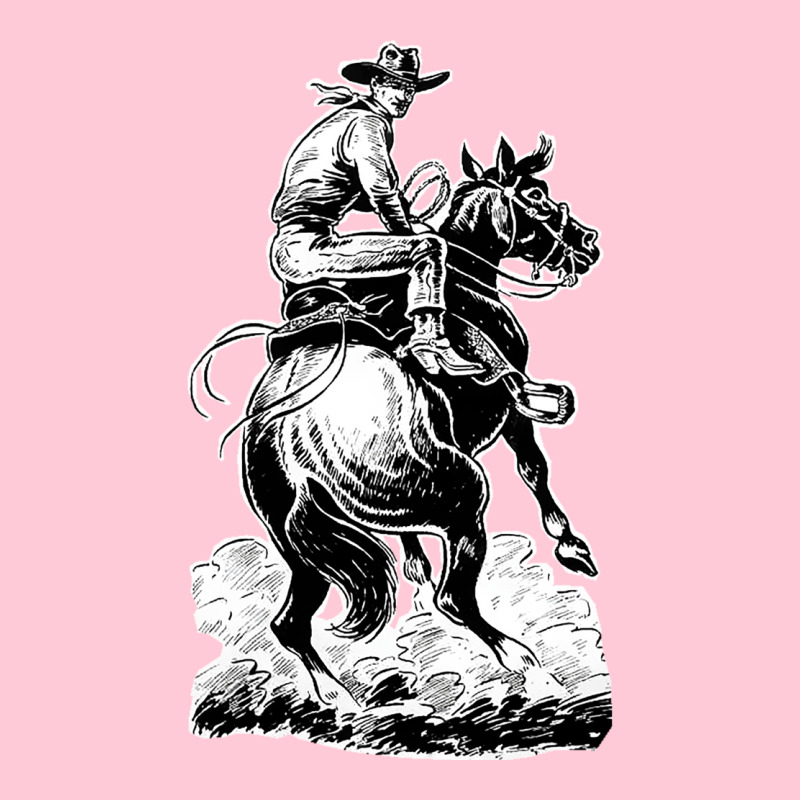 Cowboy Riding Horse Classic Tshirt Stars Graphic T-shirt by blumenrubanq | Artistshot