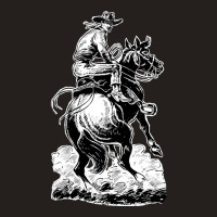 Cowboy Riding Horse Classic Tshirt Stars Tank Top | Artistshot