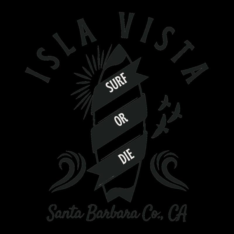 Planche De Surf Rétro Isla Vista Santa Barbara Co. California   Noir Cropped Sweater by akangapiyose9 | Artistshot