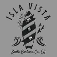 Planche De Surf Rétro Isla Vista Santa Barbara Co. California   Noir Women's V-neck T-shirt | Artistshot