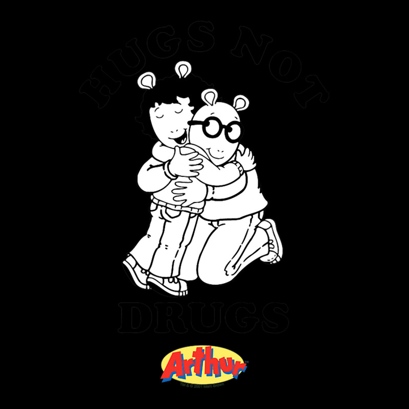 Arthur Hugs Not Drugs Pocket T-Shirt by HayleyArtist | Artistshot