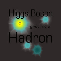 Higgs Boson Gives Me A Hadron Racerback Tank | Artistshot