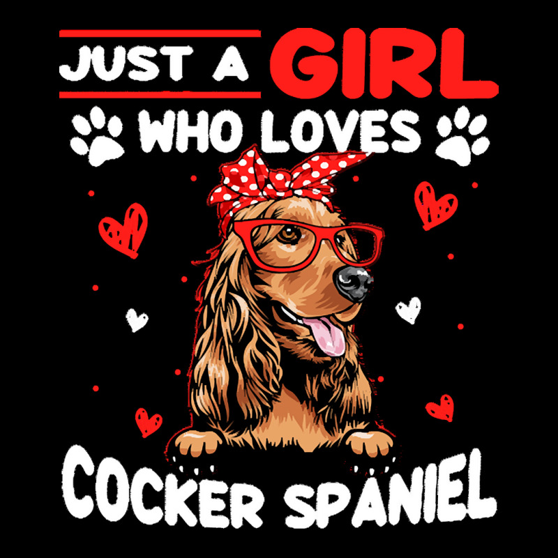 Just A Girl Who Loves Dogs T  Shirt Vintage Just A Girl Who Love Cocke Maternity Scoop Neck T-shirt by werner05518 | Artistshot