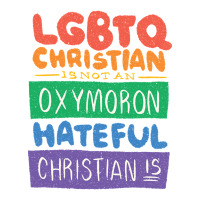 Limited Edition Lgbtq Christian Is Not An Oxymoron Lgbt Pride Gift Stainless Steel Water Bottle | Artistshot