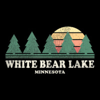 Hot Trend White Bear Lake Mn Vintage Throwback Retro 70s V-neck Tee | Artistshot