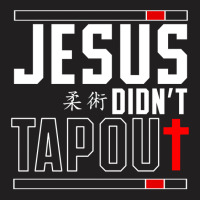 Jiu Jitsu Jesus Faith Christian Jesus Didn't Tap Out Pullover Hoodie T-shirt | Artistshot