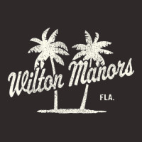 Trending Wilton Manors Florida Vintage 70s Palm Trees Racerback Tank | Artistshot