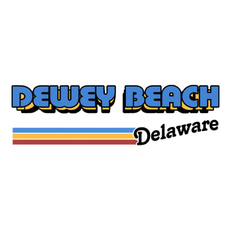 Dewey Beach Delaware Retro Styled Design Zipper Hoodie | Artistshot