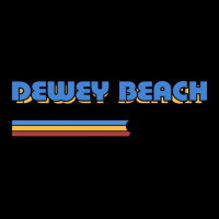 Dewey Beach Delaware Retro Styled Design Men's Long Sleeve Pajama Set | Artistshot