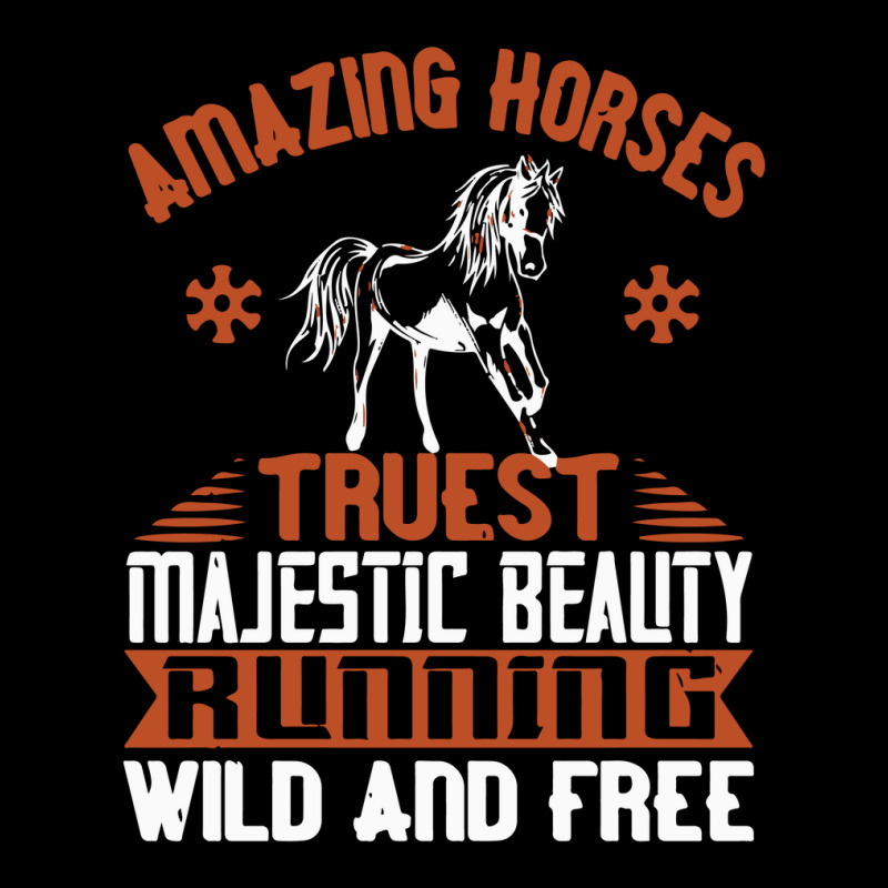 Amazing Horses Truest Majestic Beauty Running Wild And Free Cropped Hoodie by solih4t | Artistshot