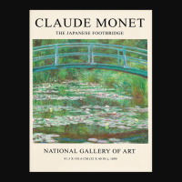 Claude Monet - Japanese Footbridge Crop Top | Artistshot