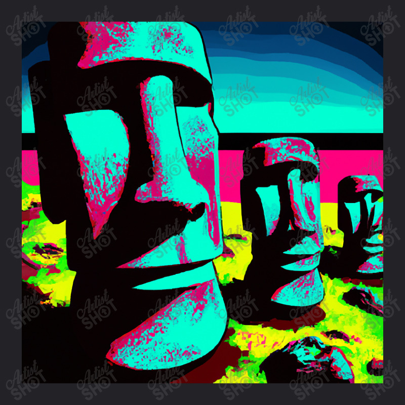 Hot Trend Pop Art Easter Island Youth Tee by laurynvanhoose | Artistshot