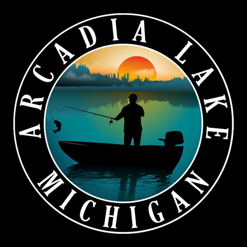 Trending Arcadia Lake Fishing Michigan Sunset Toddler Sweatshirt by Box Bingham | Artistshot