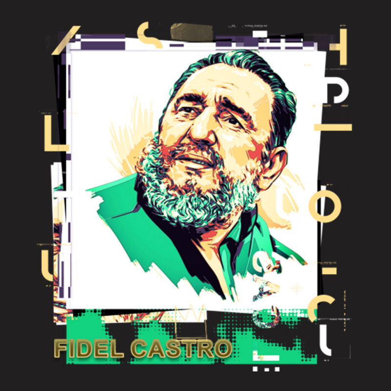 Fidel Castro Cuba T-Shirt by JeremyHurley | Artistshot