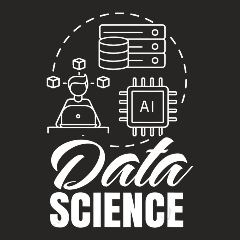 Trending Data Science Analytics Scientist Analyst Ladies Fitted T-Shirt by bummercaught | Artistshot