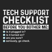 Tech Technical Support Checklist Programmer All Things Geek Unisex Hoodie | Artistshot