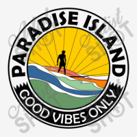 Paradise Island Good Vibes Only Summer Adjustable Cap | Artistshot