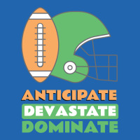 Anticipate Devastate Dominate  Rug Pocket T-shirt | Artistshot