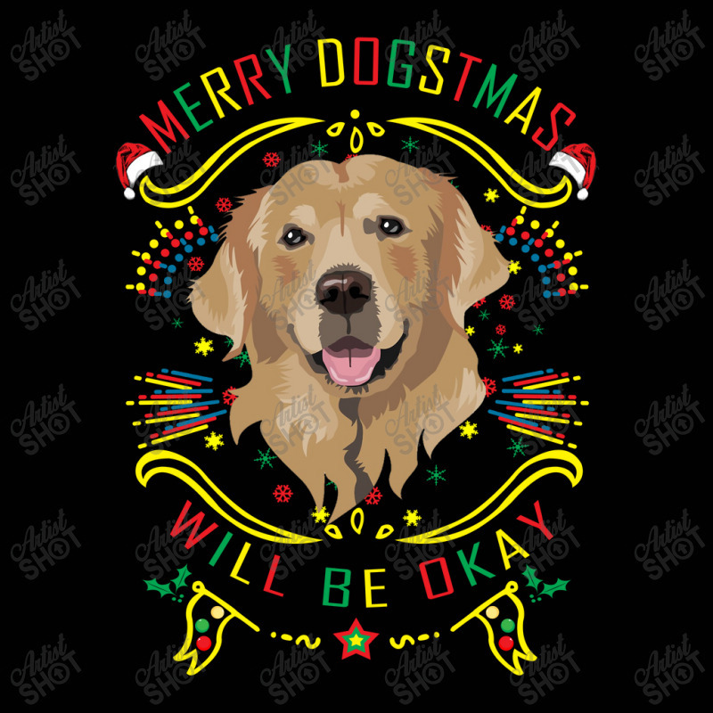 Merry Dogstmas Will Be Okay Merry Christmas Toddler 3/4 Sleeve Tee by lorismerch | Artistshot