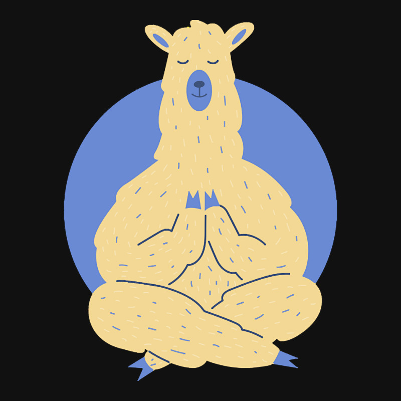 Llama Meditating T  Shirt Llama Meditating A Llama In A Yoga Pose Yoga Baby Beanies by nstanton@gmail.com | Artistshot