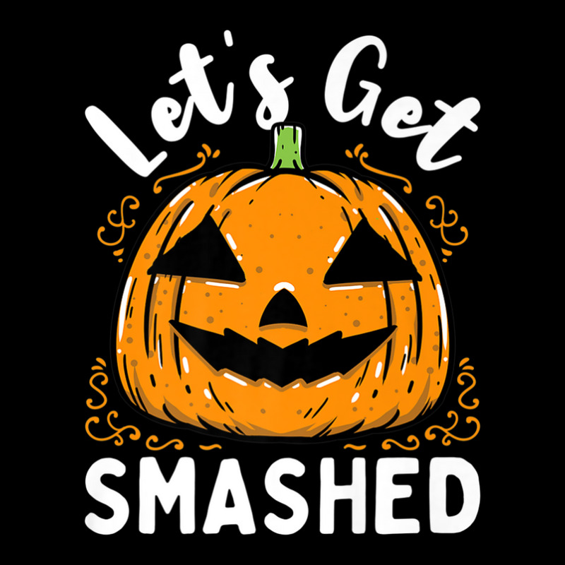 Lets Get Smashed Funny Pumpkin Halloween Drinking Costume Youth Hoodie by zirulovuc | Artistshot