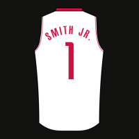 Jabari Smith Jr Jersey 11 Scorecard Crop Tee | Artistshot