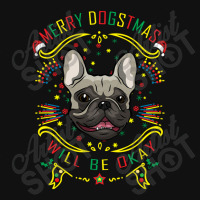 Merry Dogstmas Will Be Okay Merry Christmas, Funny Dog Yoga Graphic Youth T-shirt | Artistshot