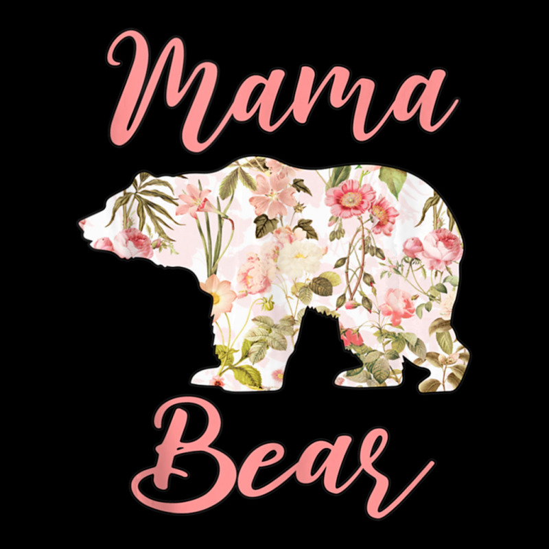 Hot Trend Mama Bear Floral Mothers Day V-neck Tee | Artistshot