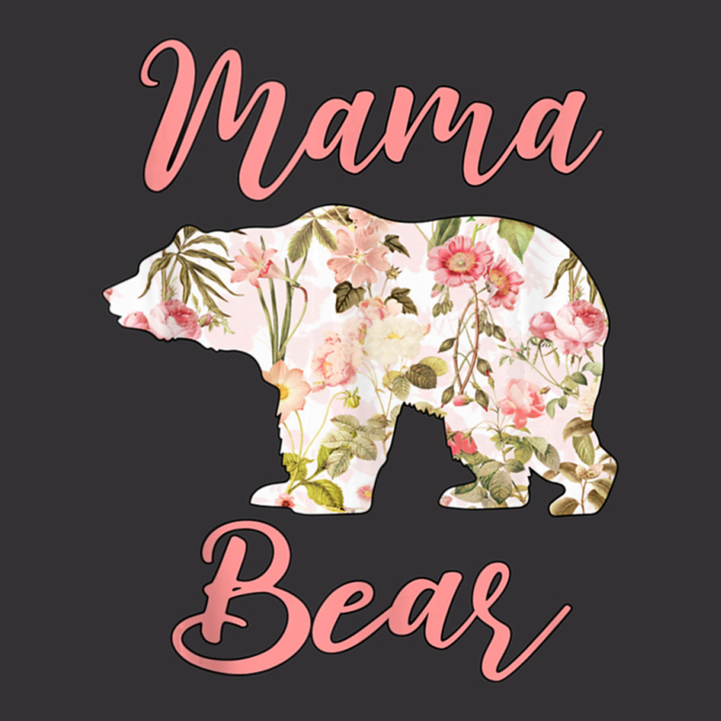 Hot Trend Mama Bear Floral Mothers Day Vintage Hoodie | Artistshot