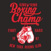 Boxing Champ 1 Ladies Fitted T-shirt | Artistshot