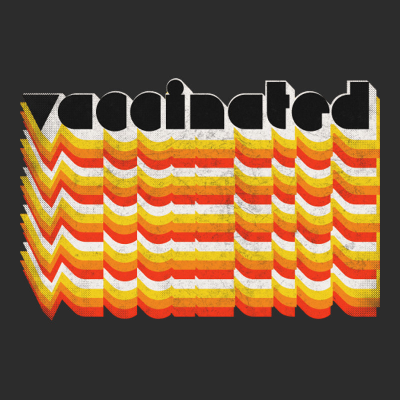 Vaccinated Retro Style Typography Design Exclusive T-shirt by CaridadAlstott | Artistshot