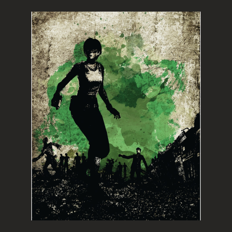 Resi Zero Rebecca Chambers Minimalist Art Ladies Fitted T-Shirt by superivelisy | Artistshot